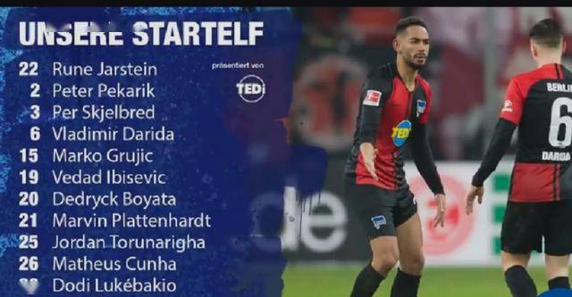  沃尔夫斯堡黑马成色足，逆袭柏林赫塔抢占欧战席